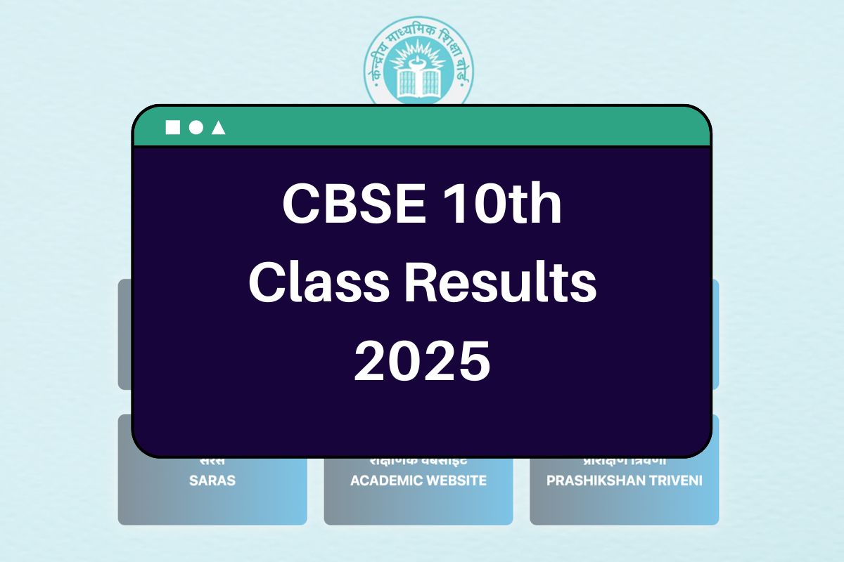 CBSE 10th Result 2025: www.cbse.gov.in Class 10 Marksheet Download